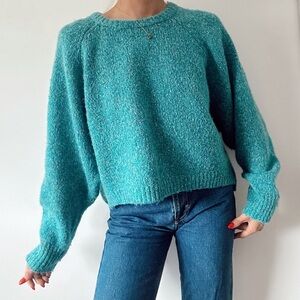 Cozy Turquoise Sweater